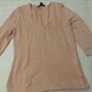 Lauren by Ralph Lauren Women’s 3/4 Length Sleeved Lightweight V-neck Sweater